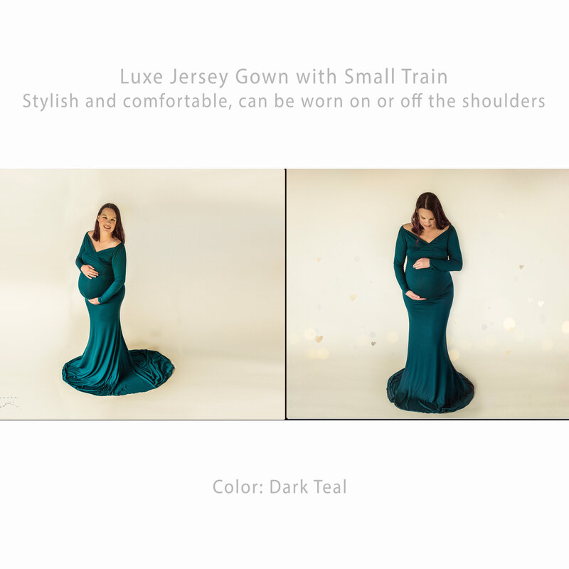 Teal maternity