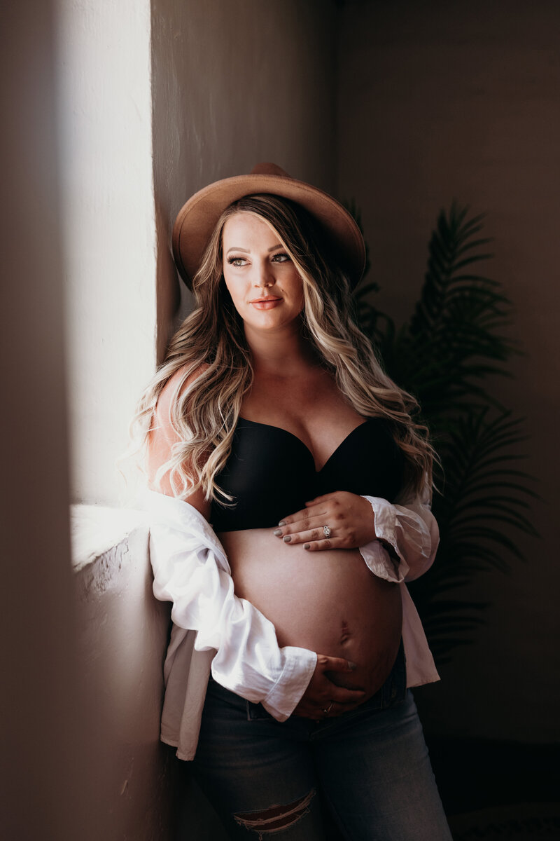 Studio Maternity Photoshoot