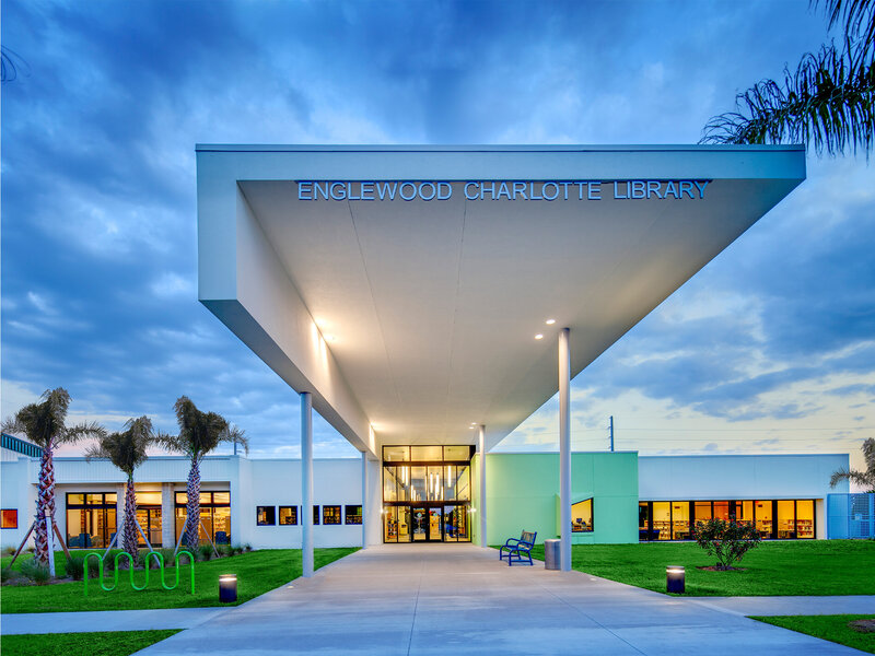 Sweet Sparkman Architecture Englewood Library Landscape 6