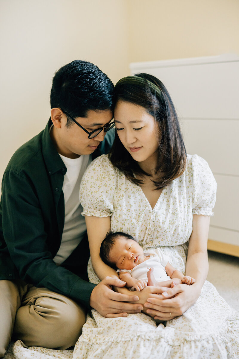 Nashville NewboIn Home Newborn Photo Session Nashville TN