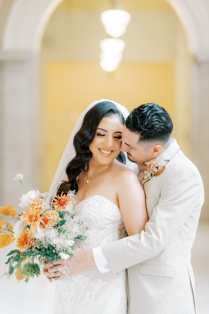 Karina and Daniels San Francisco City hall wedding-2