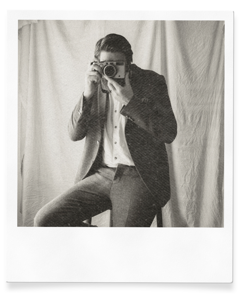 benny wylde holding camera