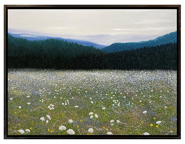 Lace © Alan Shuptrine, Oil, 30 X 40 inches, Frame OD 32 X 42 (email)