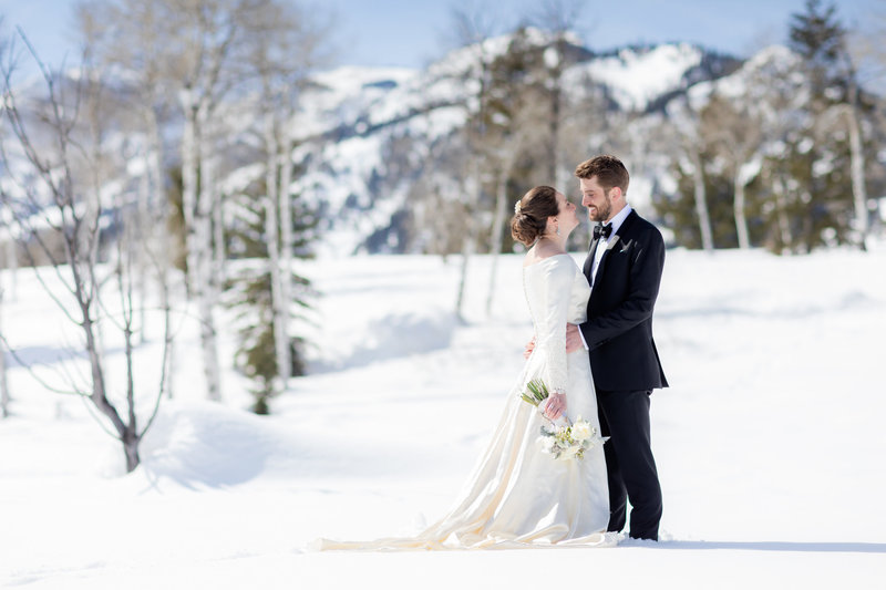 Jackson Hole Winter wedding