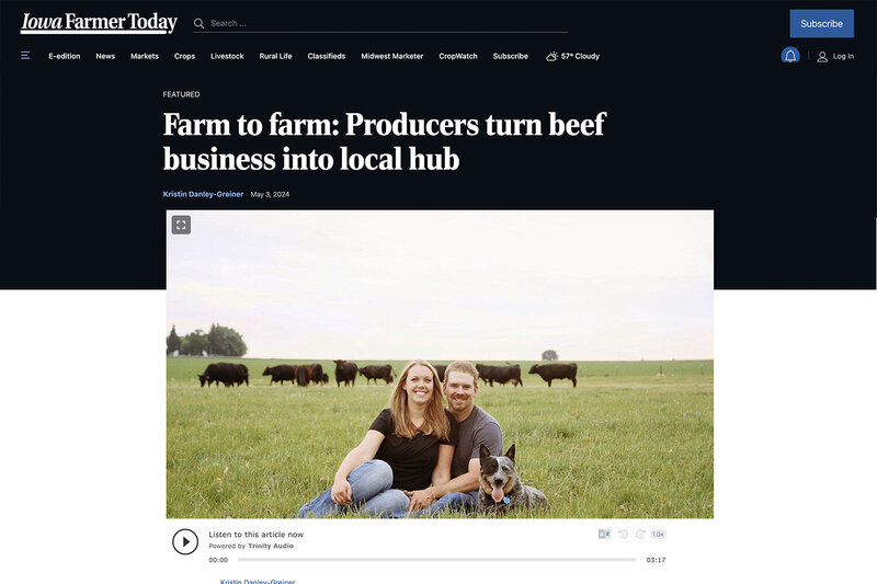 AG Update: Farm to farm: Producers turn beef business into local hub