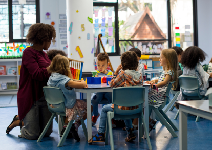 Kids in Classroom