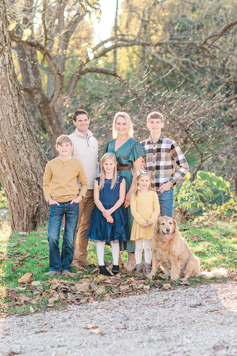 large family session at home in baltimore md