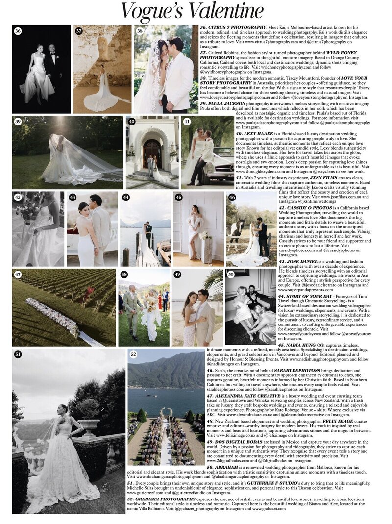 172 Vogue's Valentine
