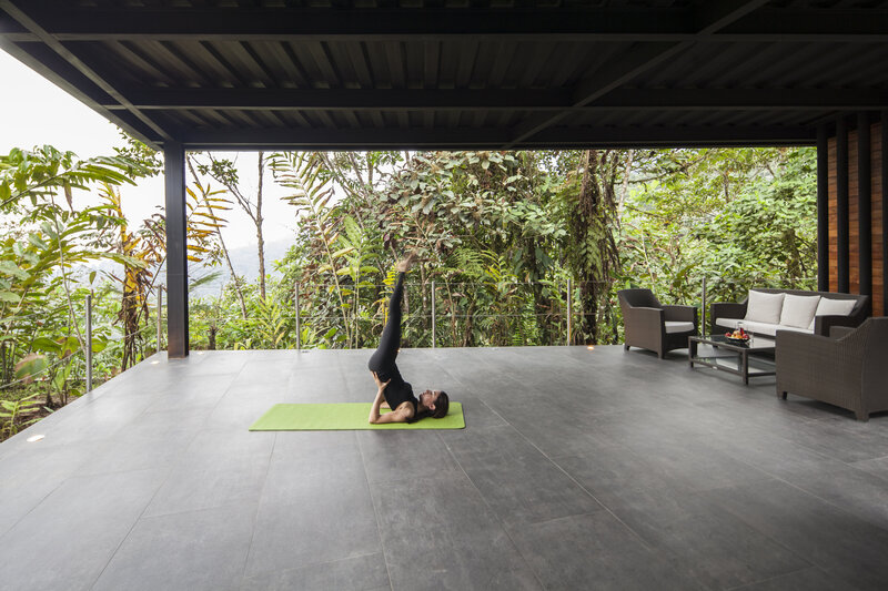 Waterstone - Mashpi Lodge - Mashpi Reserve - Ecuador - Luxury Boutique Hotel - Samay-wellness-center-yoga-deck-mashpi
