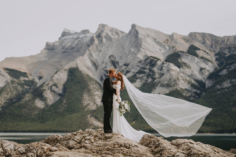 Elopement at Lake Louise in Banff National Park
