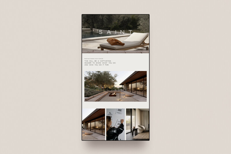 SaintWebMockup