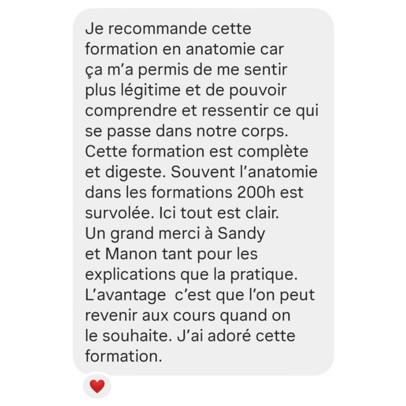 Témoignage 3 anatomie appliquée au yoga