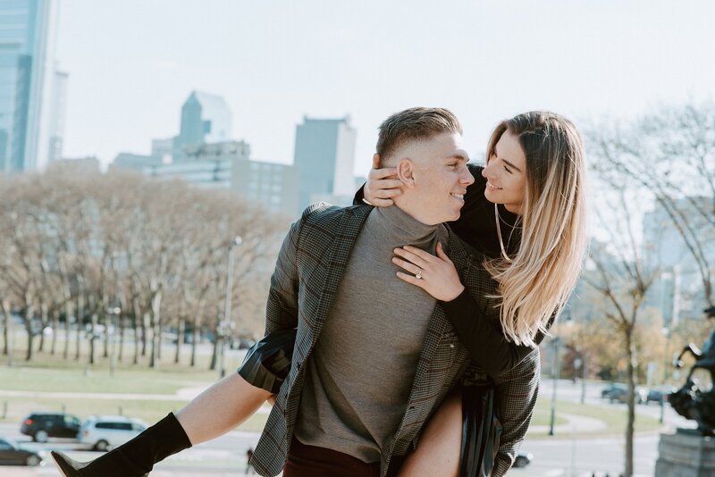 Philadelphia engagement session