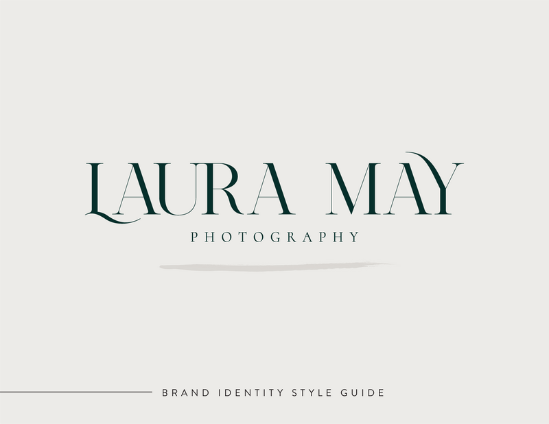Laura May Brand Identity Style Guide_Cover