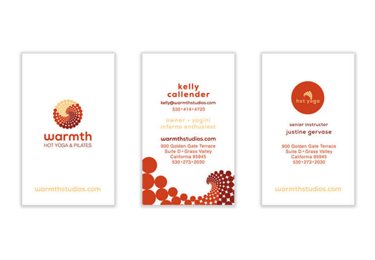 Warmth-businesscards