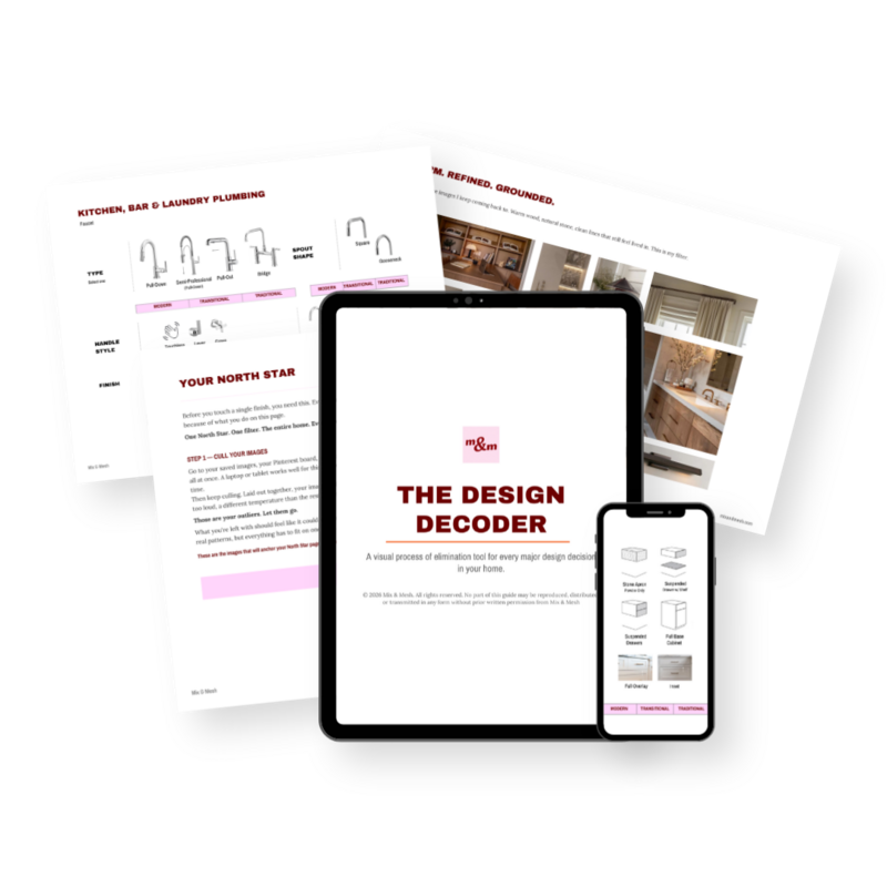 Know Your Season | Project Decision Framework | Mix & Mesh
