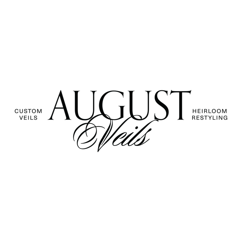 August Veils - Custom veils and heirloom restyling