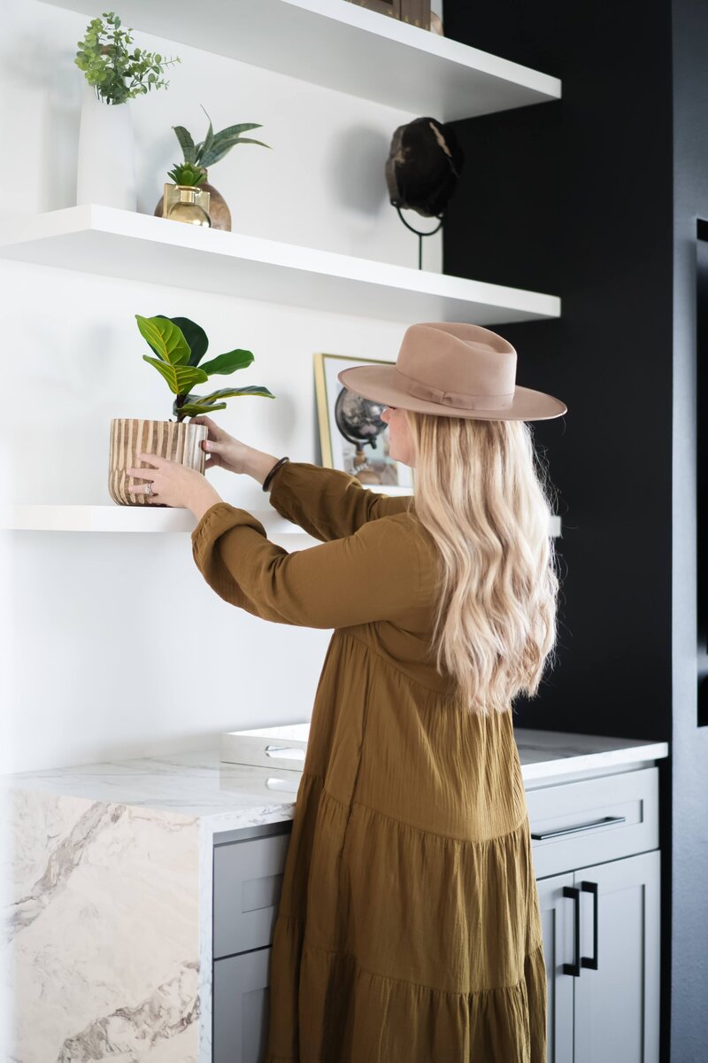 Founder Amber Scarbro at Work