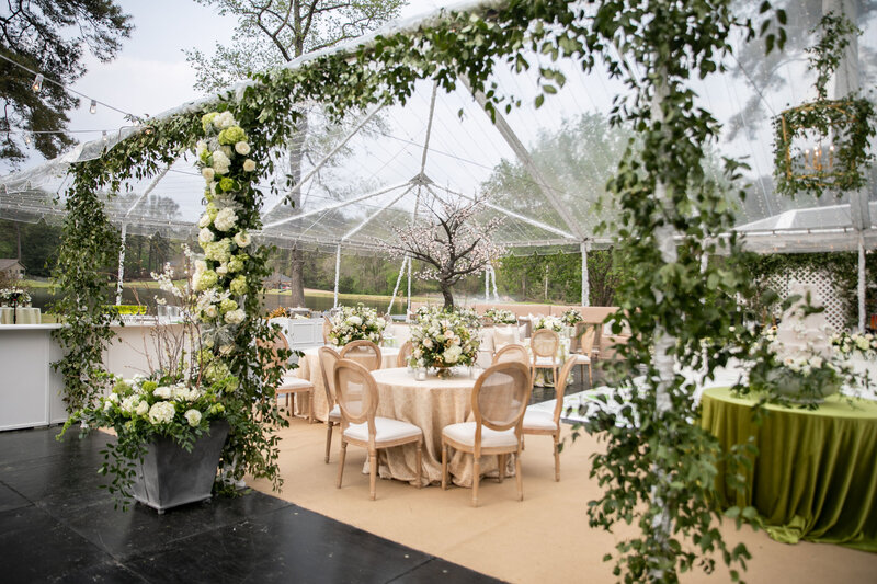 Private estate tented wedding with Tori Burns