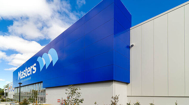 Serlana Constructions built Masters Home Improvement Store in Marsden Park, NSW featuring polished concrete flooring and garden centre