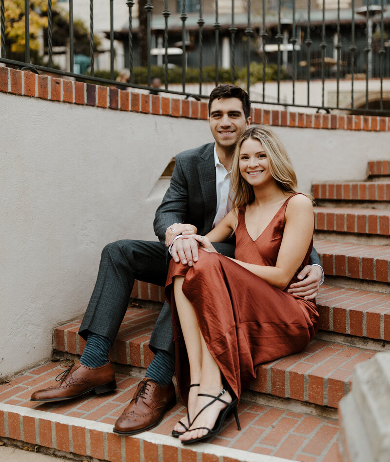 engagement session in balboa park