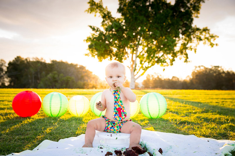 Cake Smash Photographer Brisbane Anna Osetroff