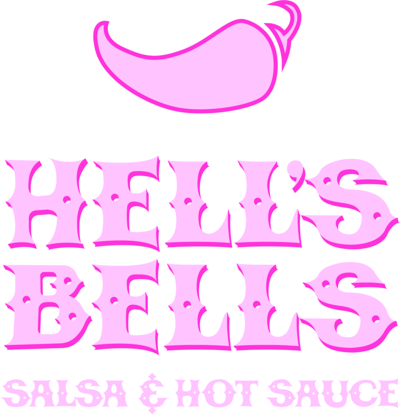 Hells Bells Logo Pink