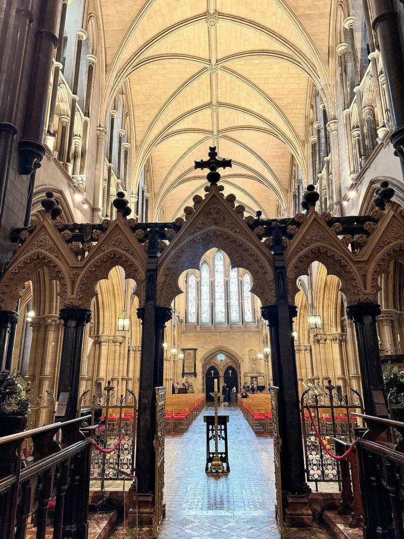 Dublin Ireland Christ Church altar 