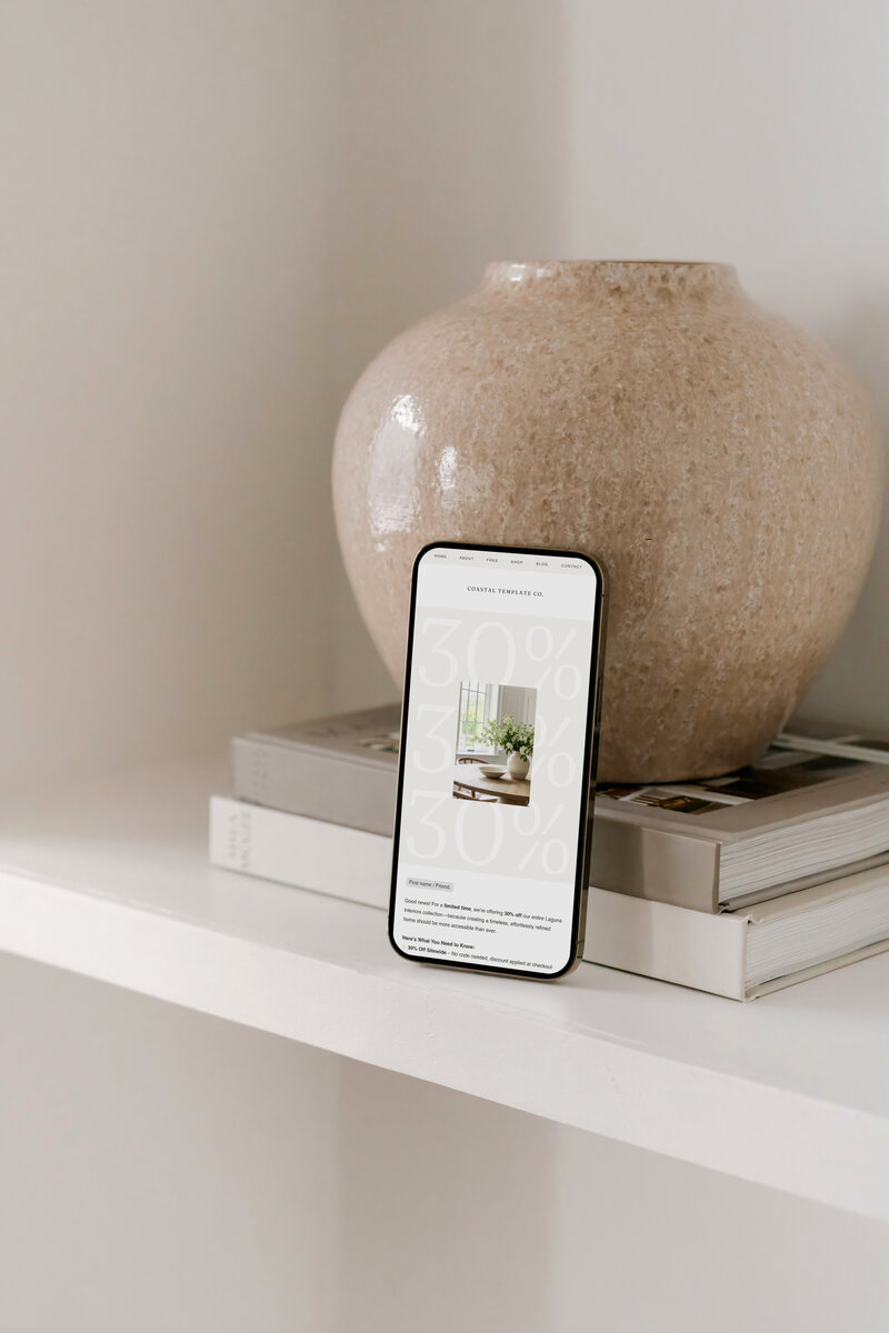 Interior Design Website Designer - Showit Website Templates for Interior Designers - Coastal Template Co