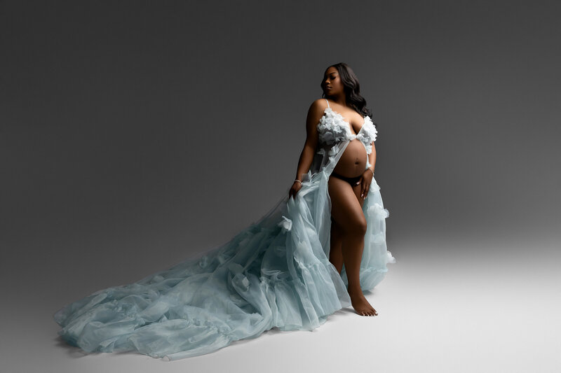 maternity photographer in dixon, ca. motherhood. maternity session. portraits. gowns. client closet. in studio photography. fine art. editorial