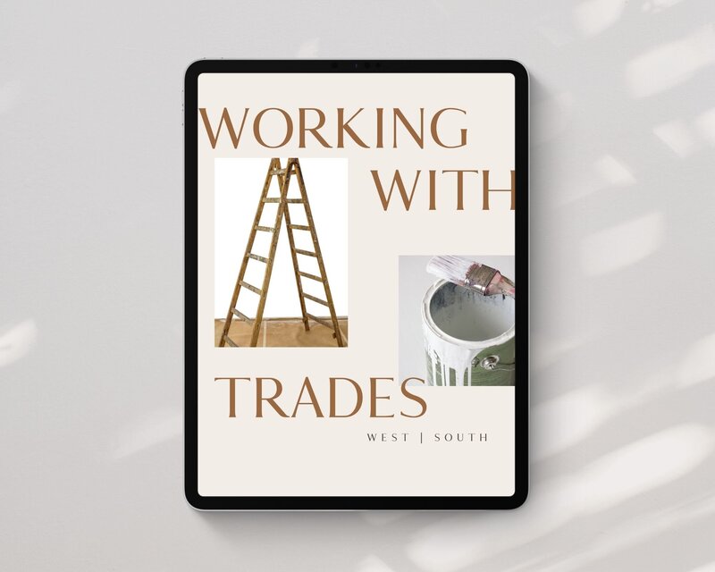 WORKING WITH TRADES COVER