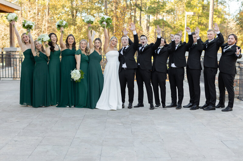 Winter Wedding at The Woodlands Country Club -108