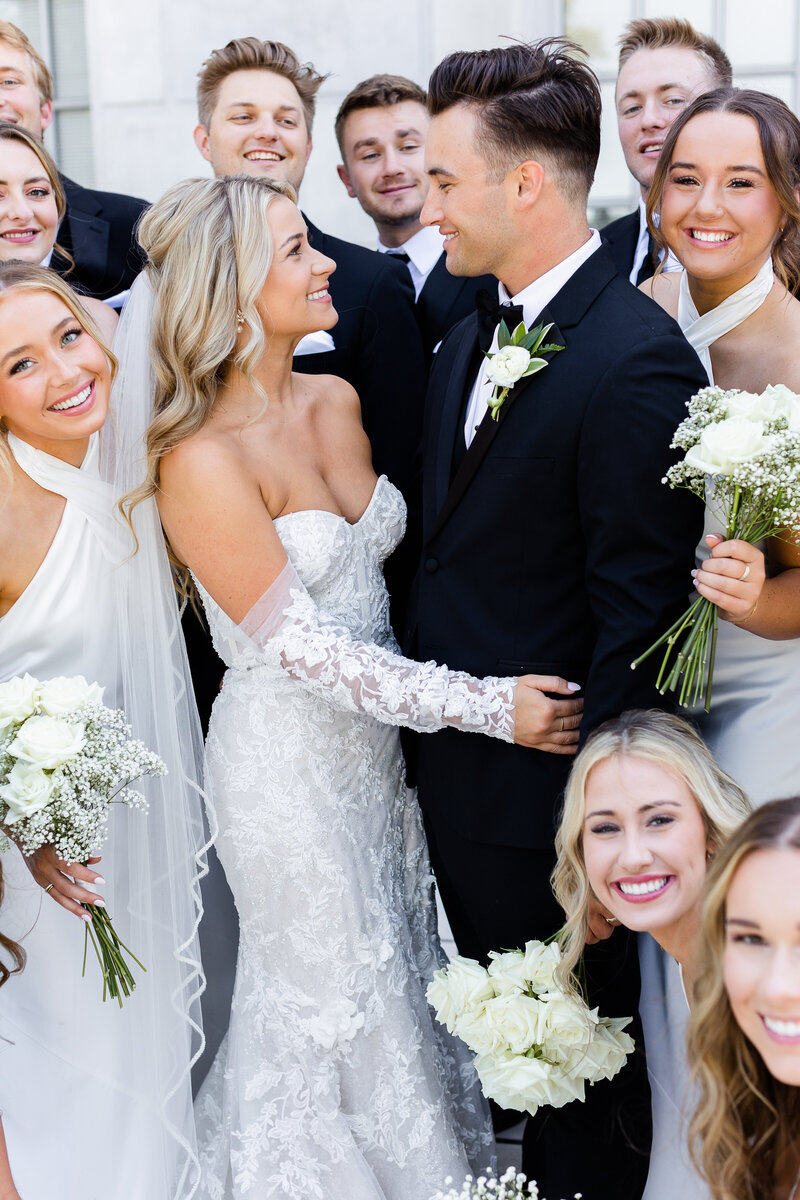 Hood Wedding 2024 Wedding Party. Bella Faith Photography 242