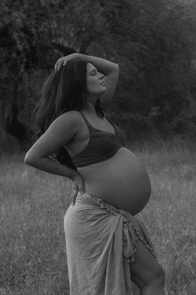 Heartfelt family photography session in Mesa, Arizona capturing natural, connected moments.