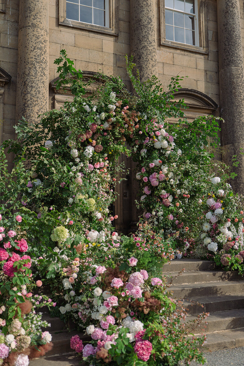 Rise Hall wedding florist