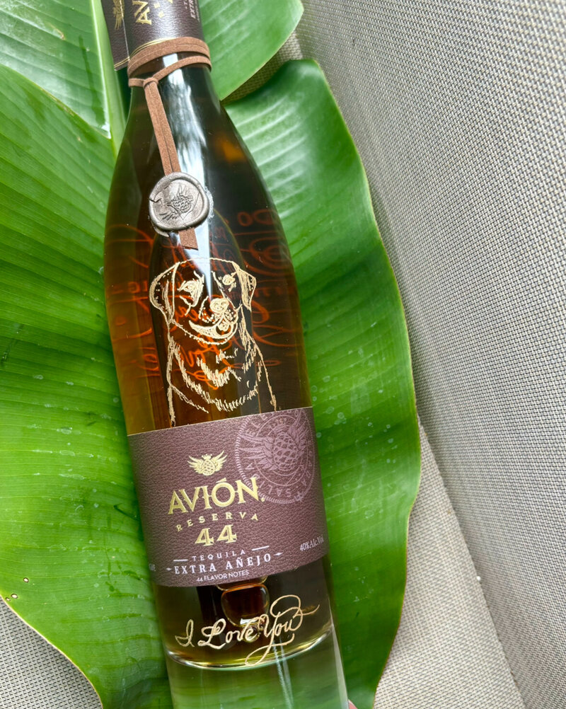 Carla Schall's beautiful calligraphy for Veuve Clicquot brand activation in Miami
