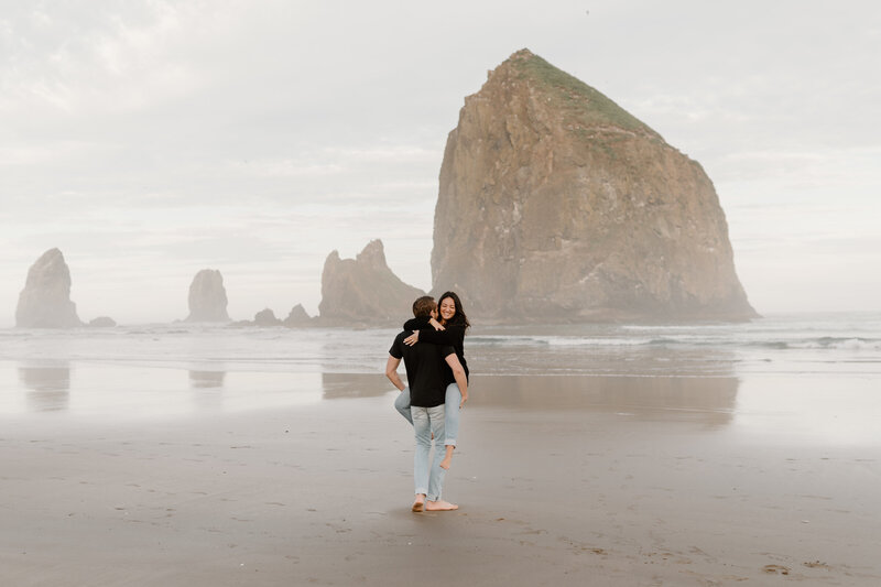 Cannon Beach Engagement