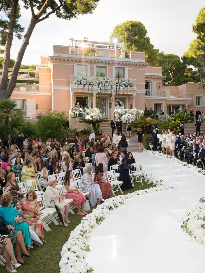 Top French Riviera wedding venue at a luxury hotel