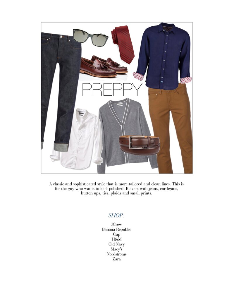 style guide 30 guys preppy