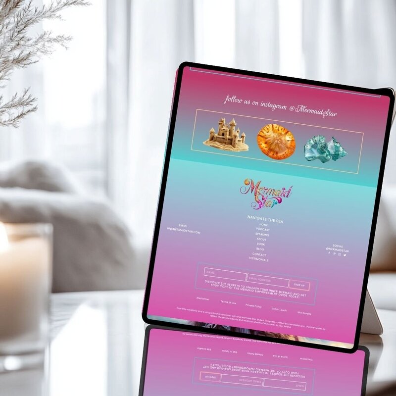 Mermaid Star - Branding Element - Shop9