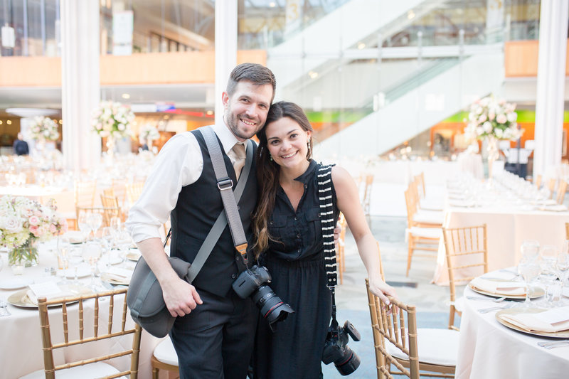 This is Tim and Evangeline Renee shooting at the Indianapolis Public Library.
