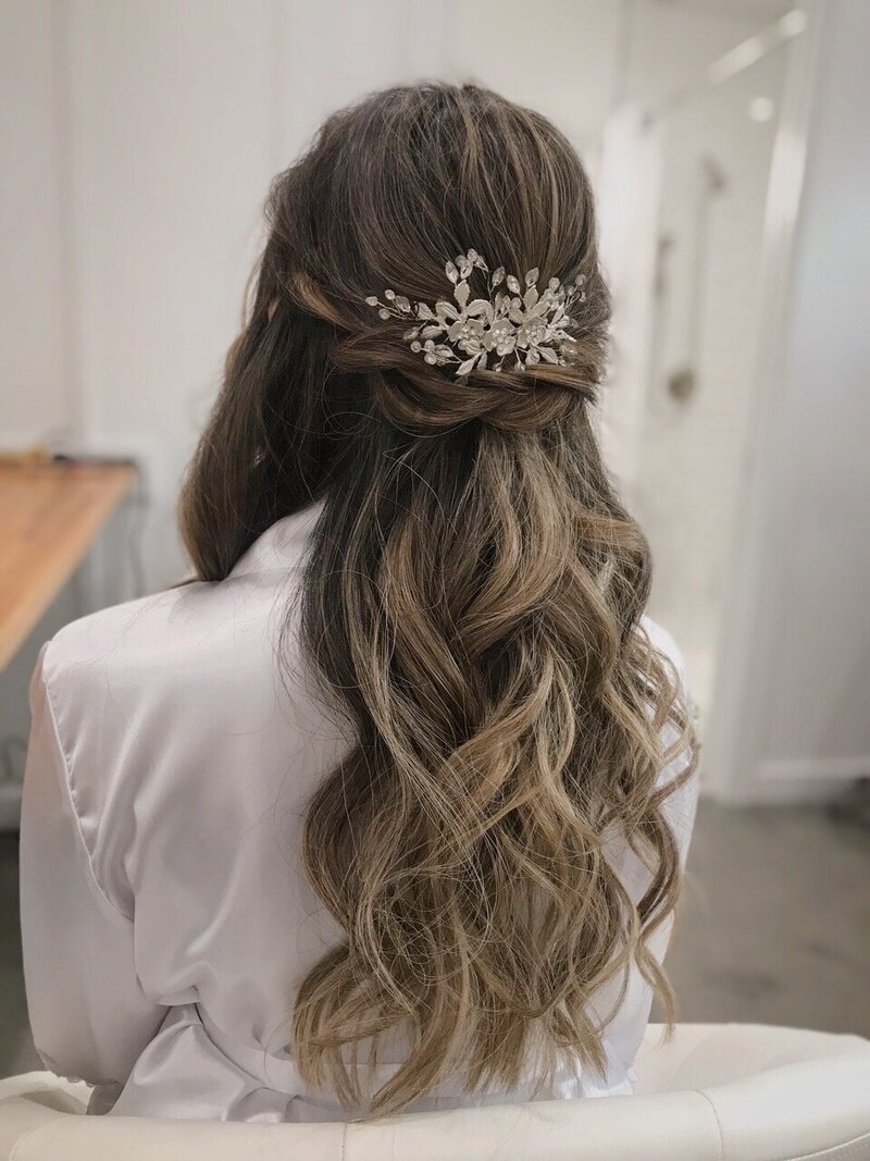 Bohemian Glam Rope Braid Silver Accessories Michelle Bang Wedding 24 October 2021 picture