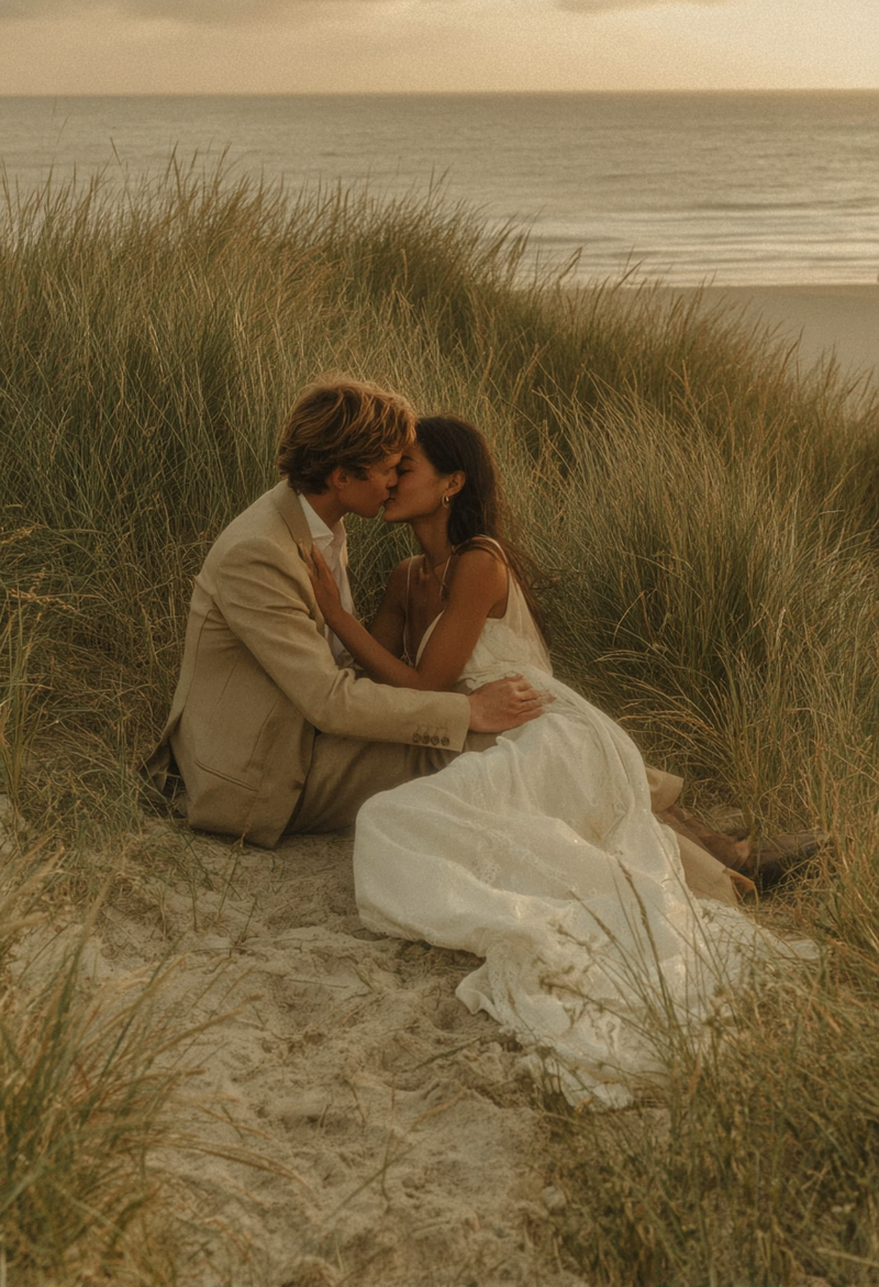 u8487914977_a_photo_of_an_attractive_couple_sitting_on_the_be_046b0443-4377-4168-a498-c2e357c15a3c_1