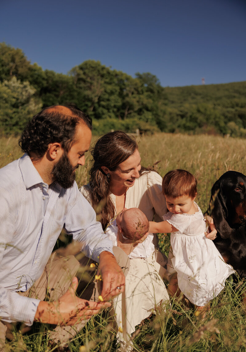 newborn family photos
