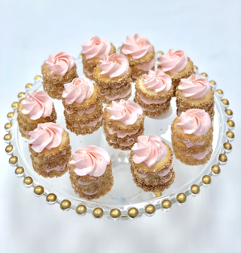 Whippt Desserts - Sugar Cookie Stacks Blush Pink