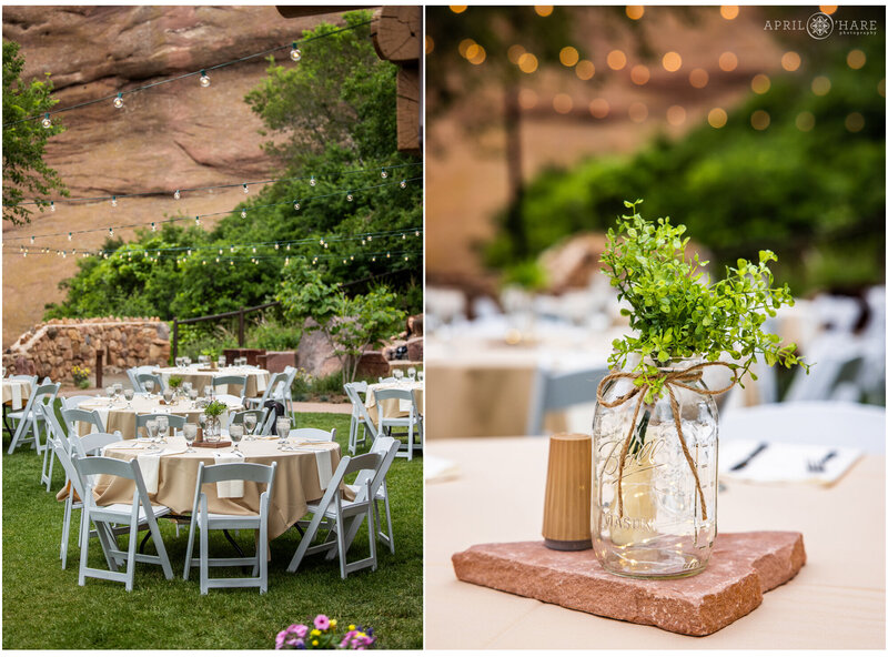 Summer Wedding at Trading Post Backyard on the Lawn