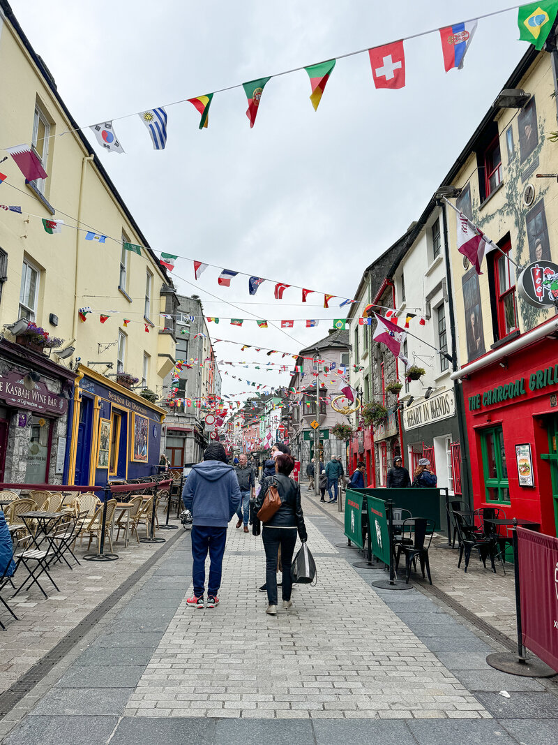 Galway Ireland Quay Street Latin Quarter 