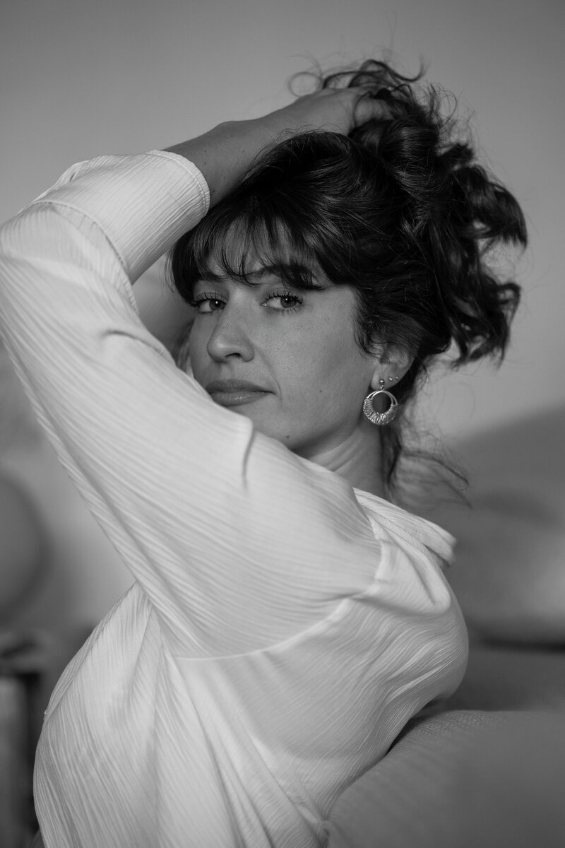 seance photo studio portrait feminin
