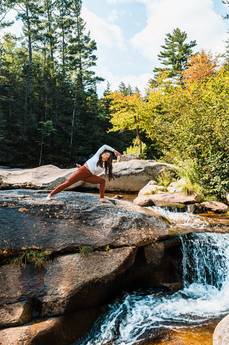 Maine Adventure and Outdoor Photographer for Yoga Teachers