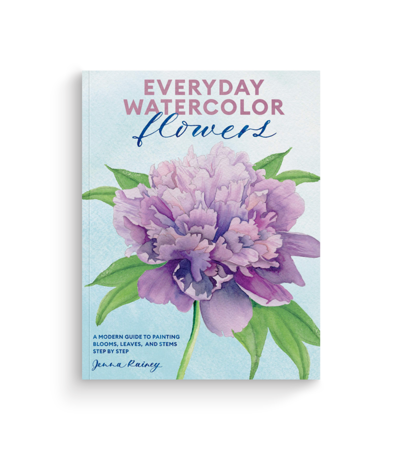 everydaywatercolor-flowers
